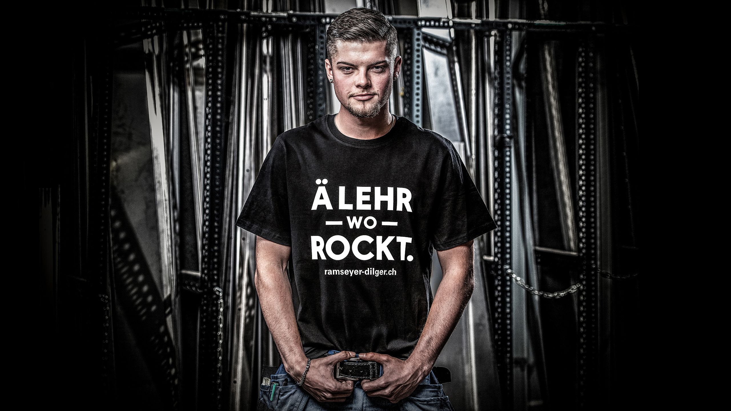 Lernender Ramseyer und Dilger - ä Lehr wo rockt